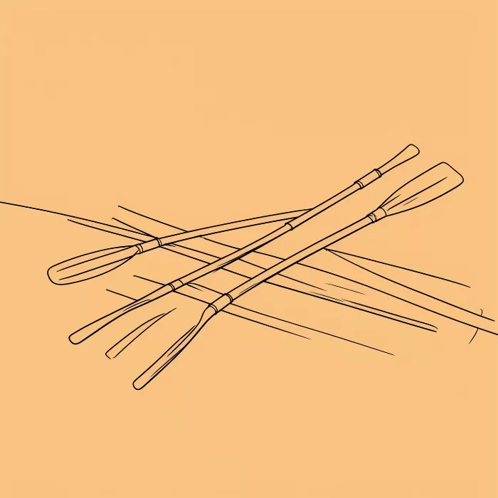 Oars Resting
