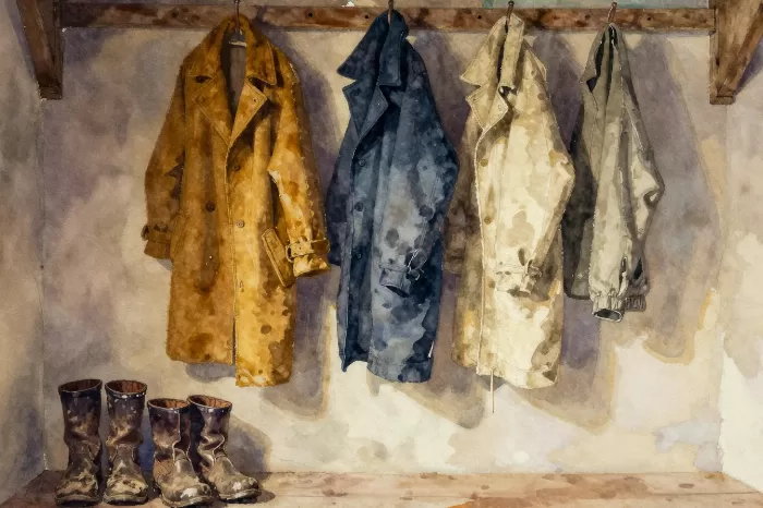 Rustic Mudroom