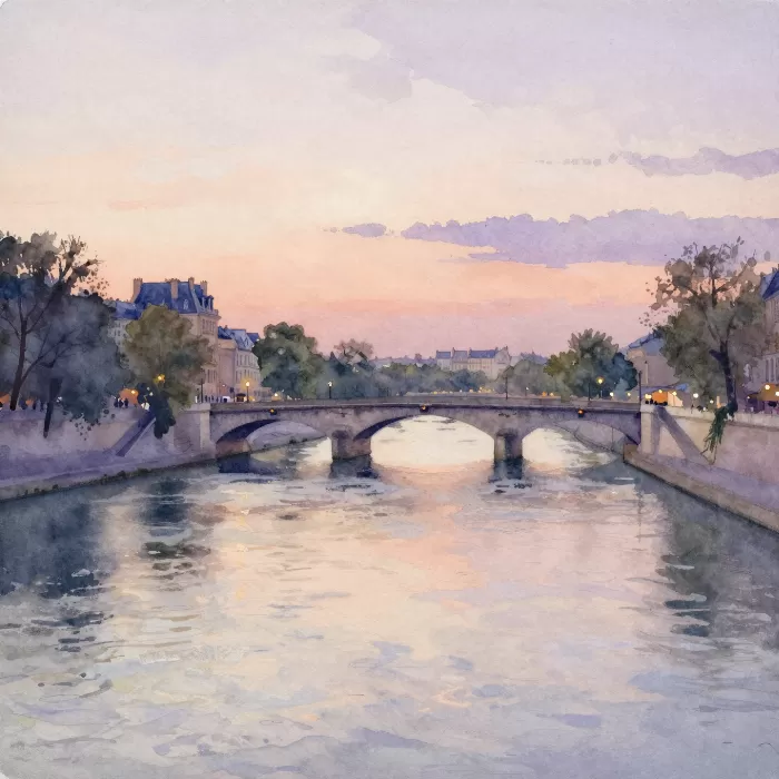 Paris Twilight