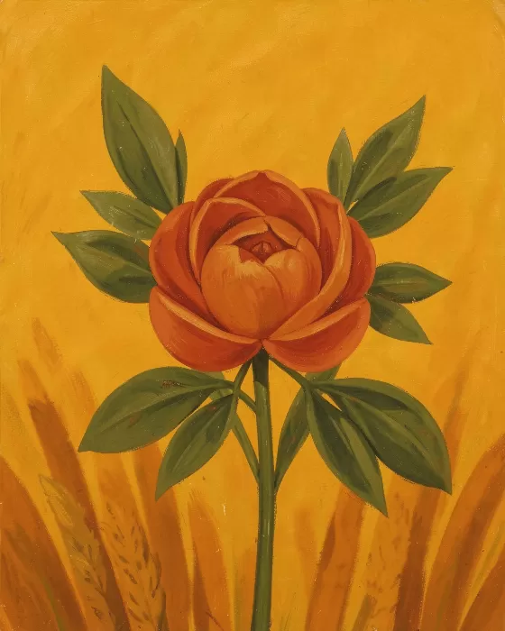 Retro Peony