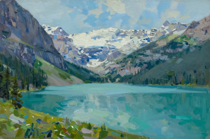 Glacier Impasto