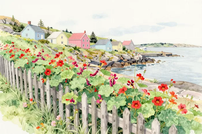 Fence Blossoms