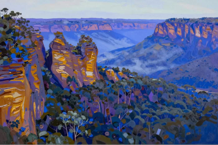 Blue Escarpments