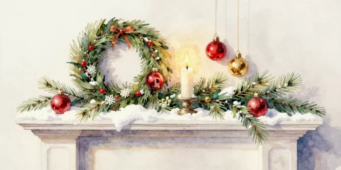 Winter Mantel