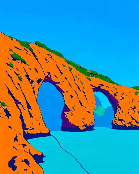 Turquoise Arches
