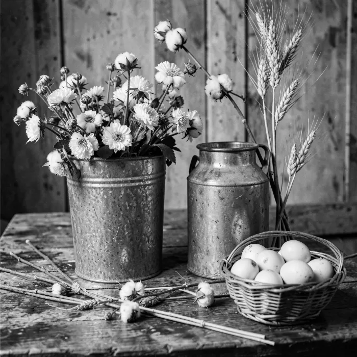 Galvanized Blooms