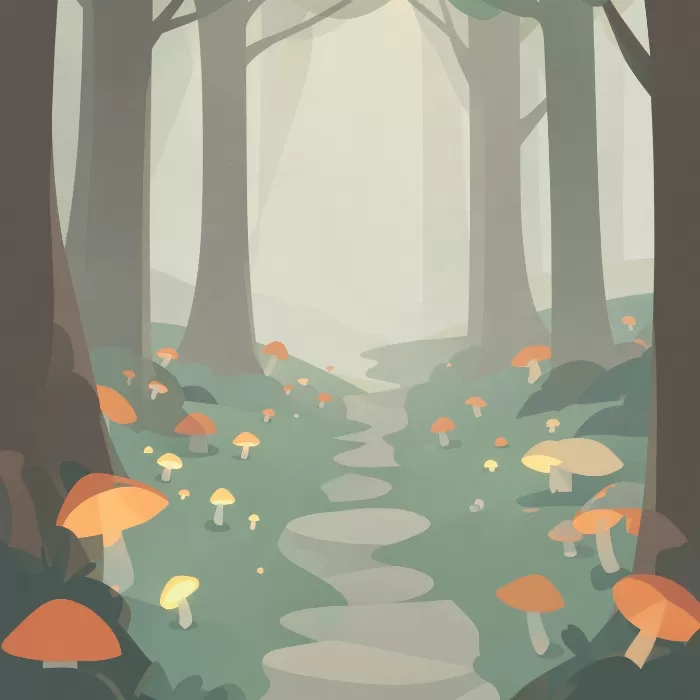Misty Mushrooms