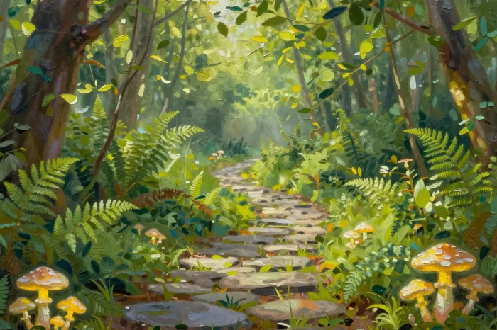 Mushroom Path