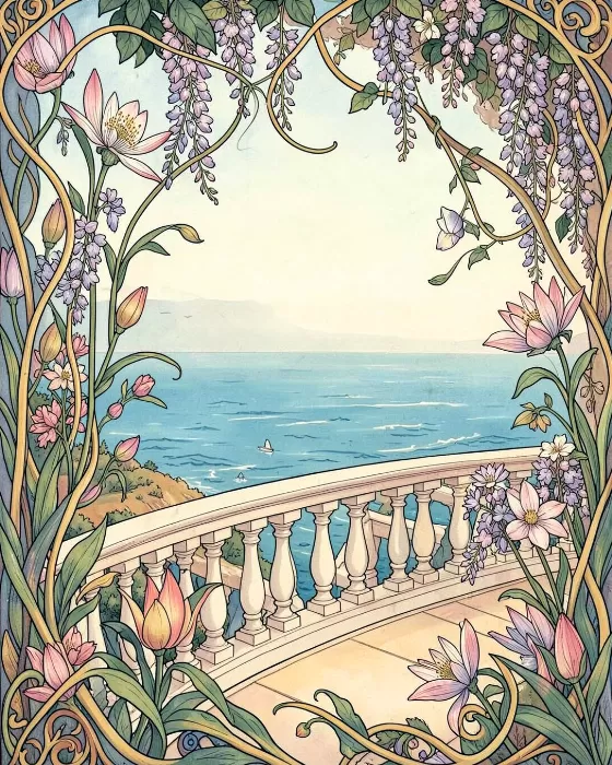 Agapanthus Balustrade