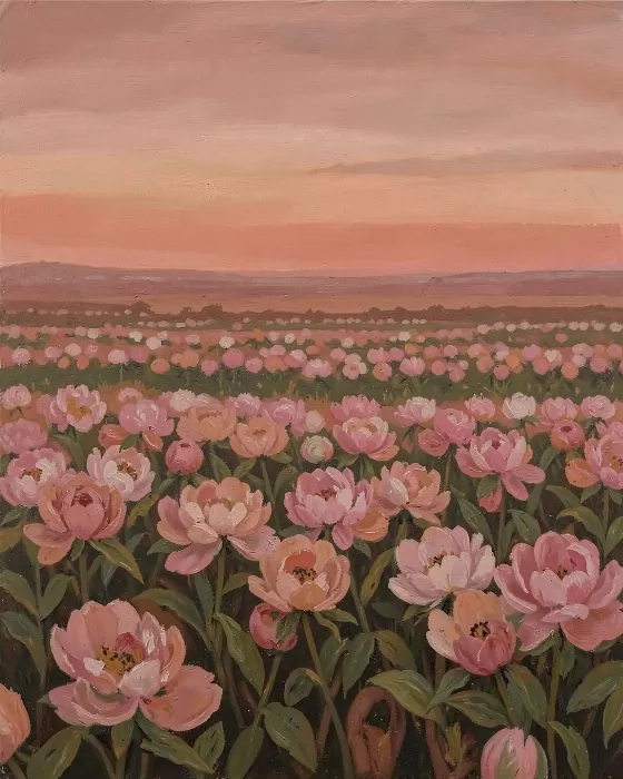 Dusk Peonies