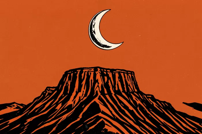 Butte Moon