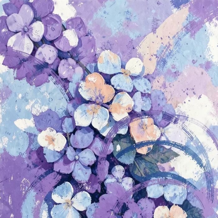 Violet Hydrangea