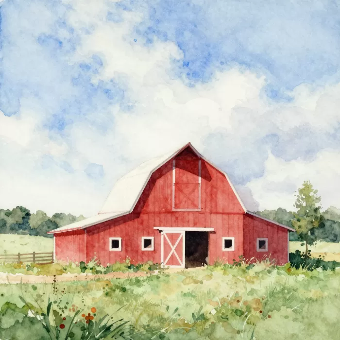 Ethereal Barn