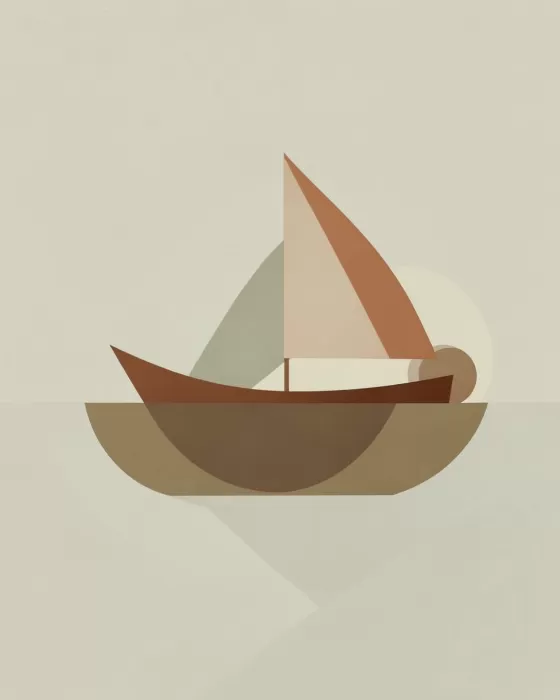 Earth Tone Sail