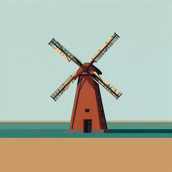 Prairie Windmill