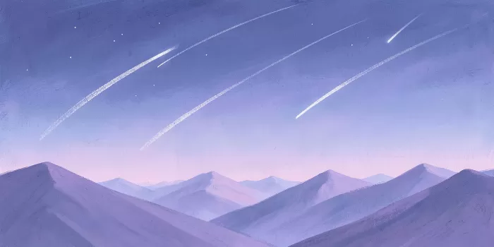 Pastel Meteors