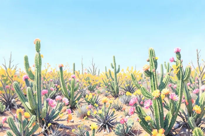 Spring Cactus