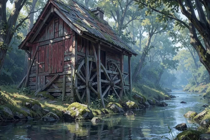 Mossy Watermill