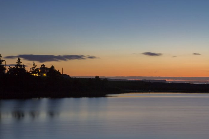 Tranqui Sunset - Newfoundland art print