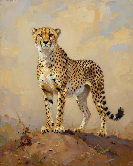 Watchful Cheetah