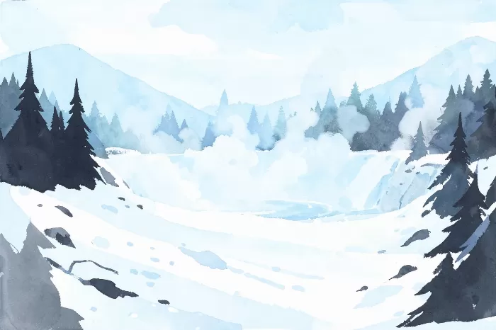 Frosted Geyser