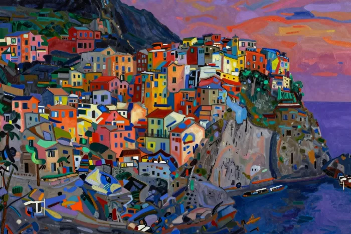 Cliffside Vibrance