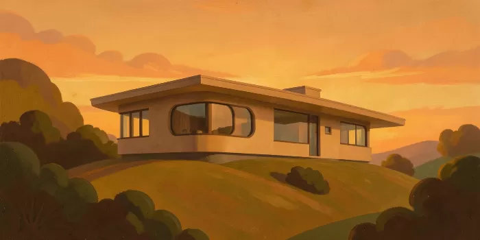 Sunset Hillside