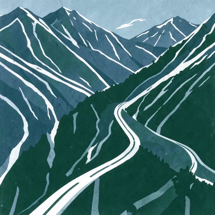 Alpine Roadway