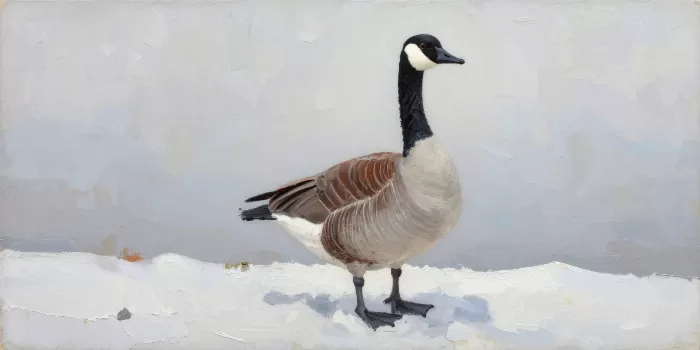Snowbound Sentinel