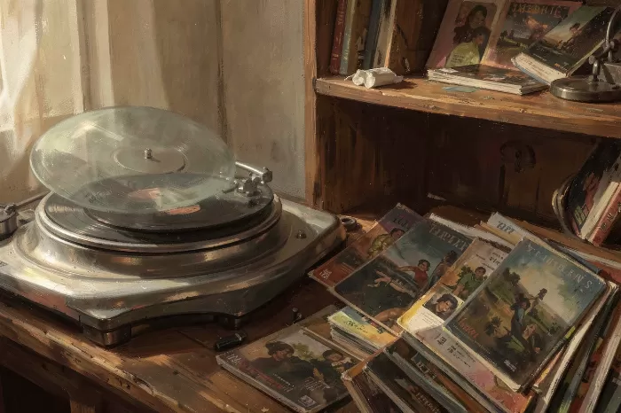 Rustic Turntable