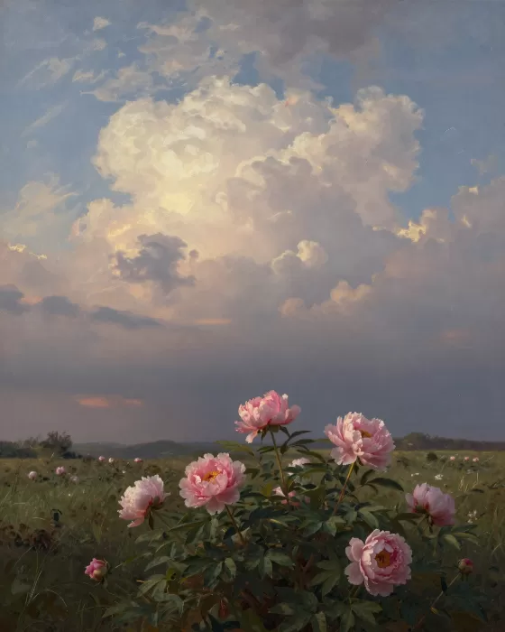 Luminous Peony