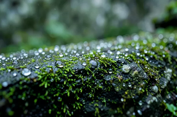 Mossy Droplets