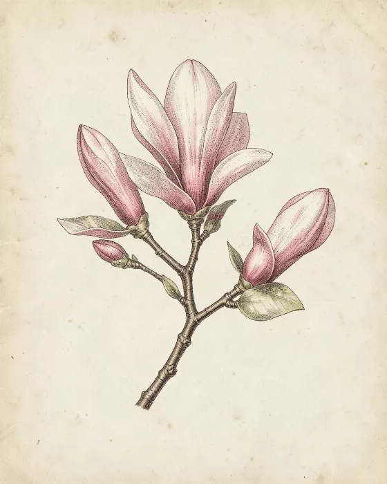 Antique Magnolia