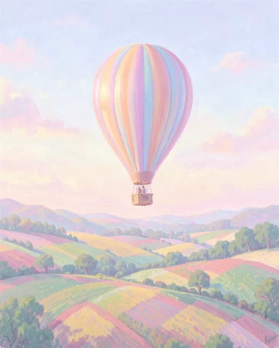 Pastel Ascent II
