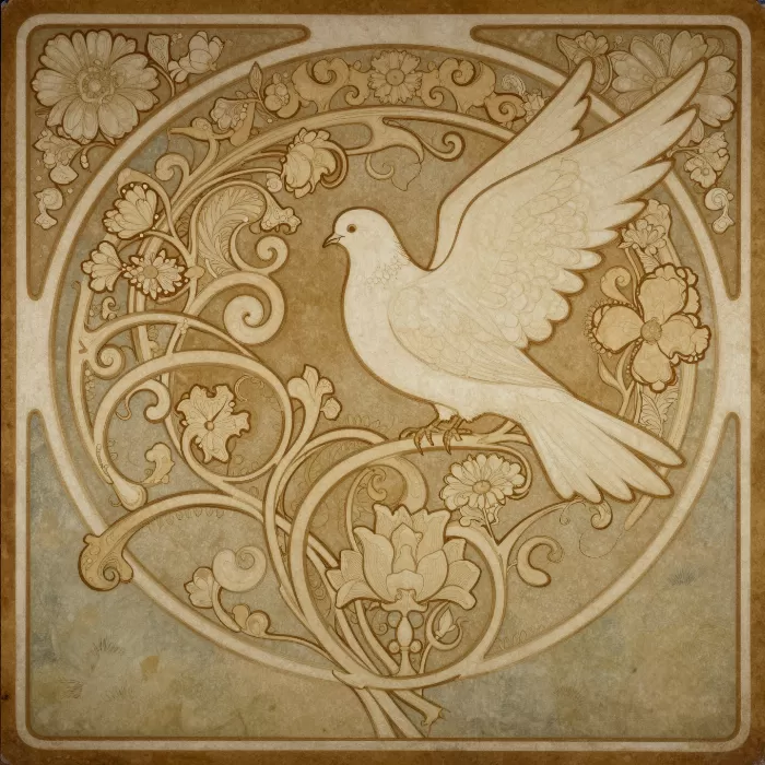 Dove And Vines