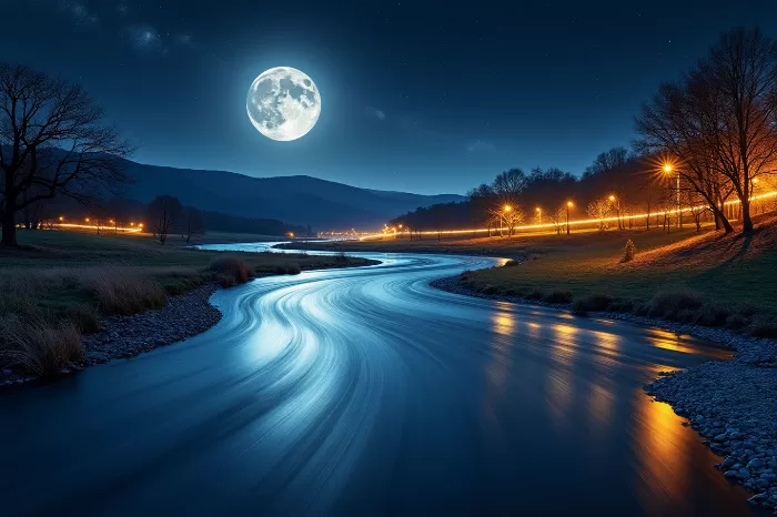 Moonlit River II