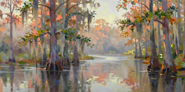 Cypress Morning