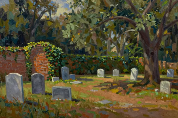 Cemetery Garden