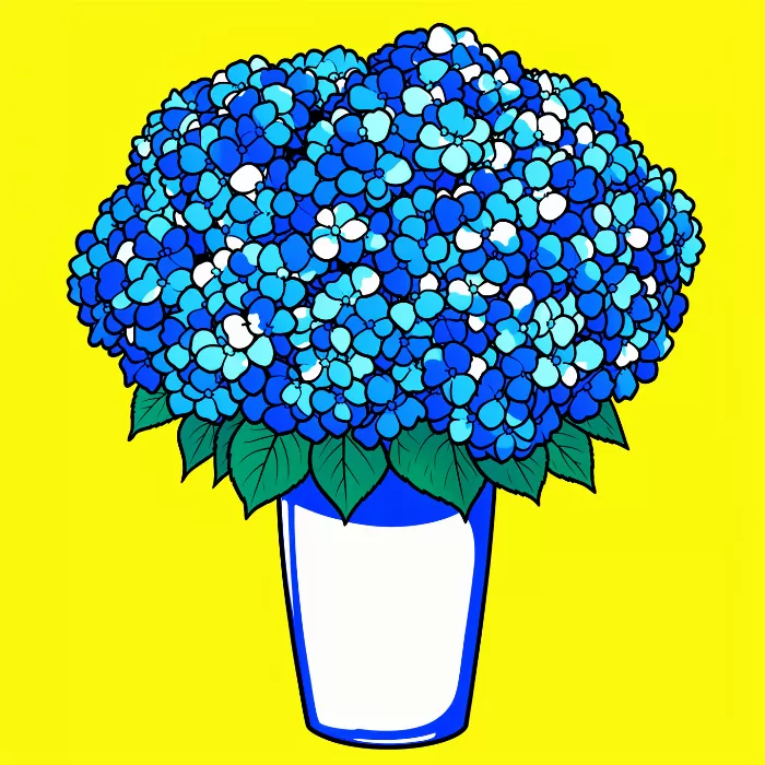 Cerulean Hydrangeas