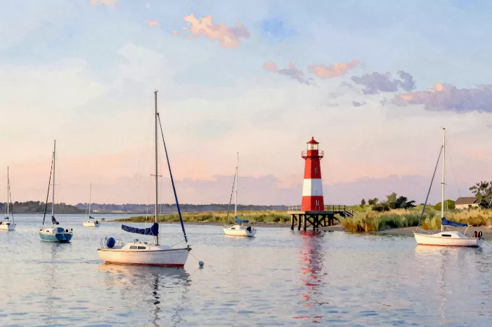 Sailboat Cluster