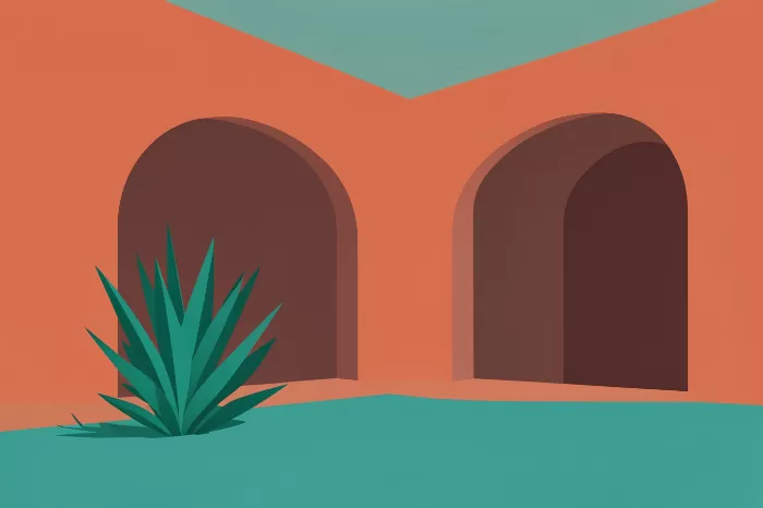 Hacienda Courtyard