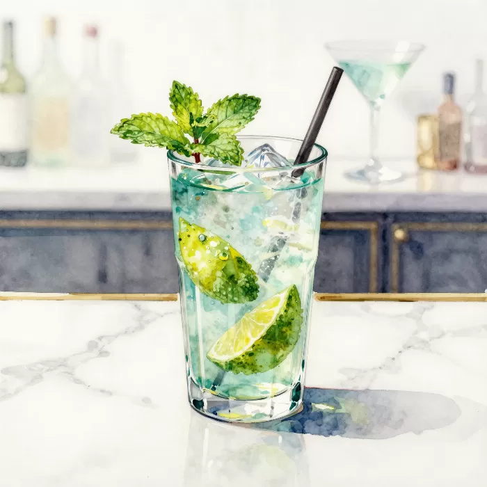Aqua Cocktail