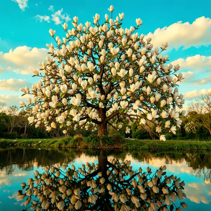 Magnolia Mirror