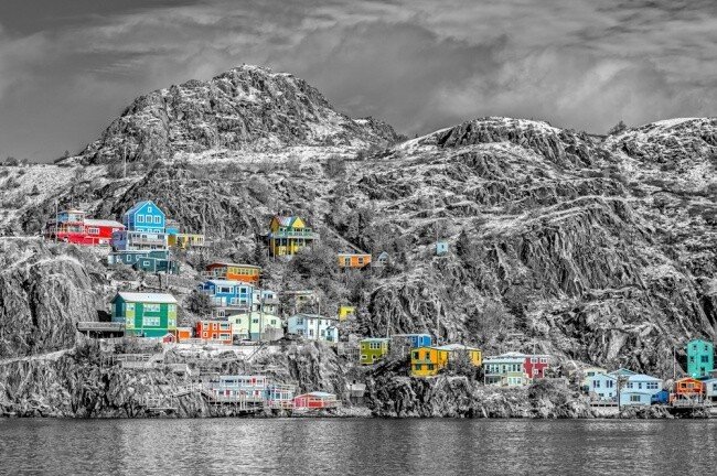 Quest For Colour II - Newfoundland art print