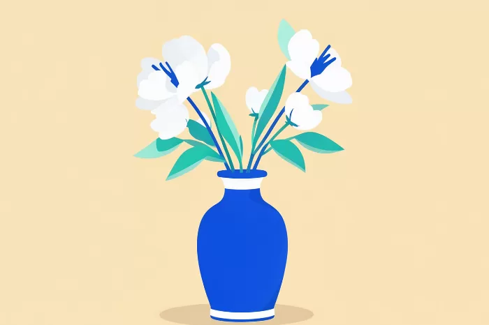 Cobalt Vase