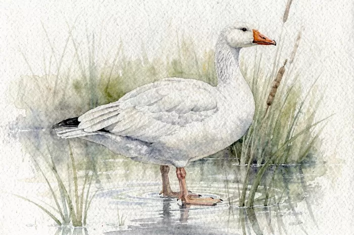 Ivory Goose