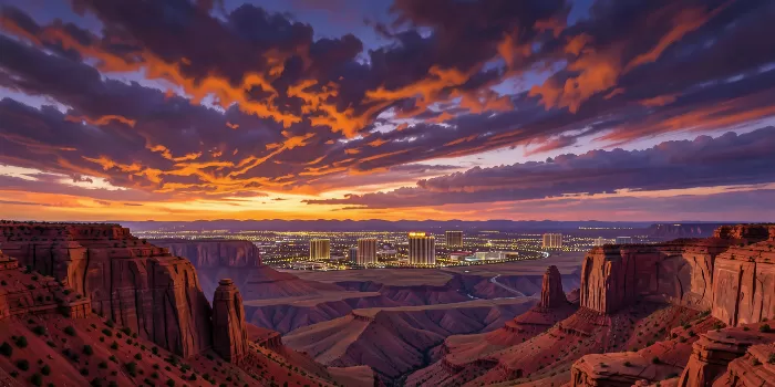 Red Rock Twilight