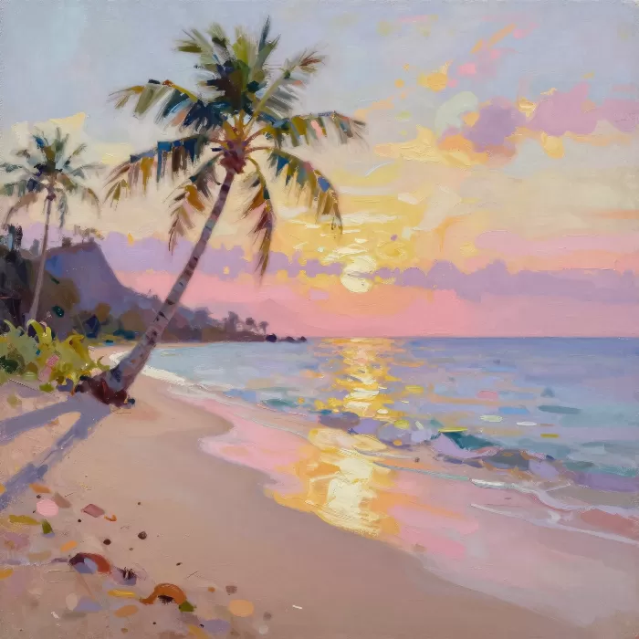 Sunset Palms