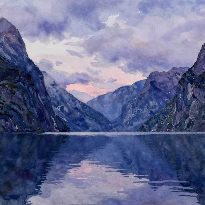 Fjord Silhouettes