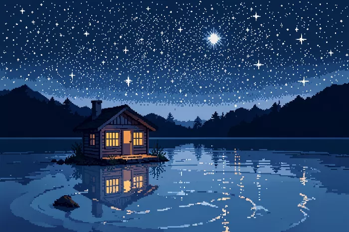 Starlit Cabin